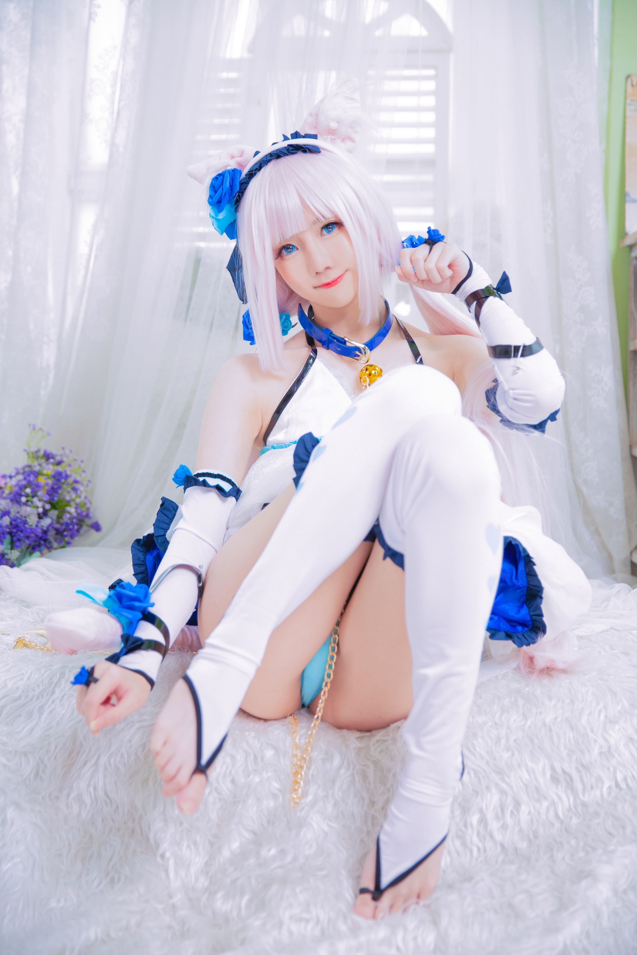 图片[1]-Sally Dorasnow – NO.033 Nekopara Vanilla Lingerie [40P]-XikXak